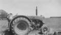Rubber tyres were fitted in about 1948. This photo taken in about 1953, south of Rainbow Creek.